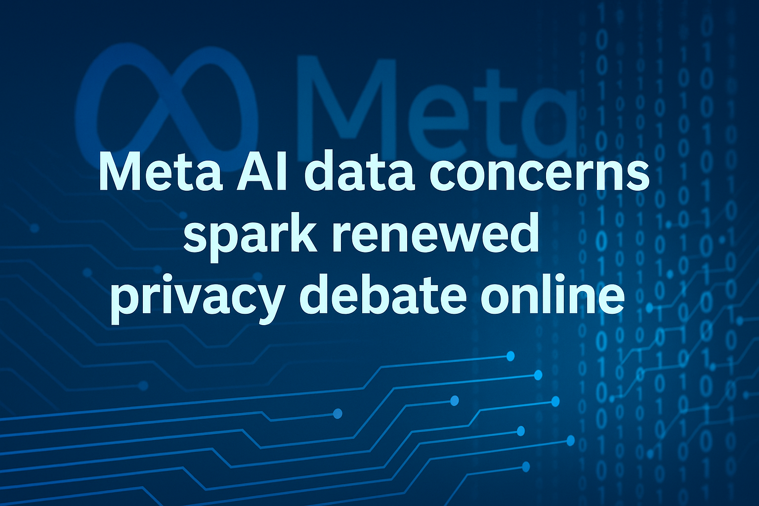 Meta AI Data Concerns Spark Renewed Privacy Debate Online