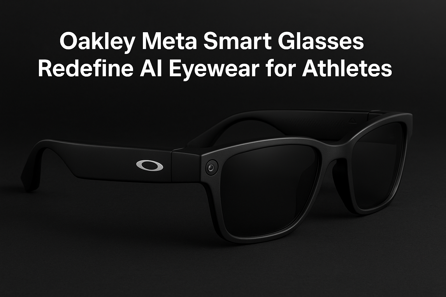 Oakley Meta Smart Glasses Redefine AI Eyewear for Athletes