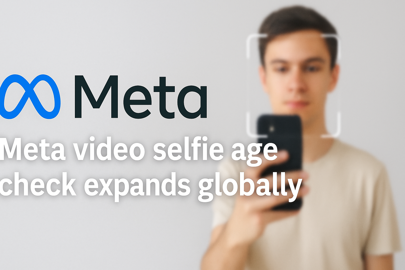 Meta Expands Video Selfie Age Check to Meet Global Laws