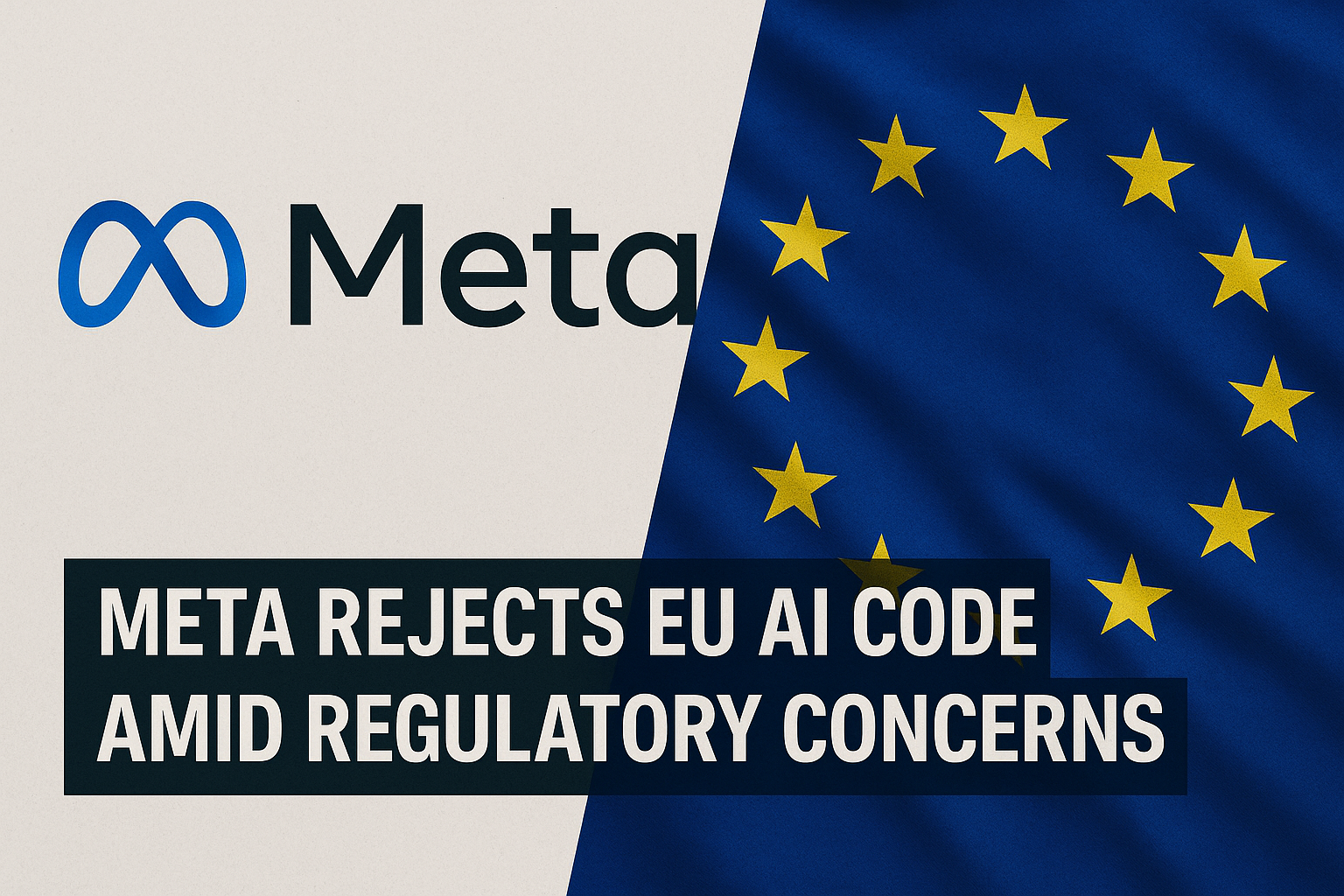 Meta Rejects EU AI Code Over Concerns of Regulatory Overreach