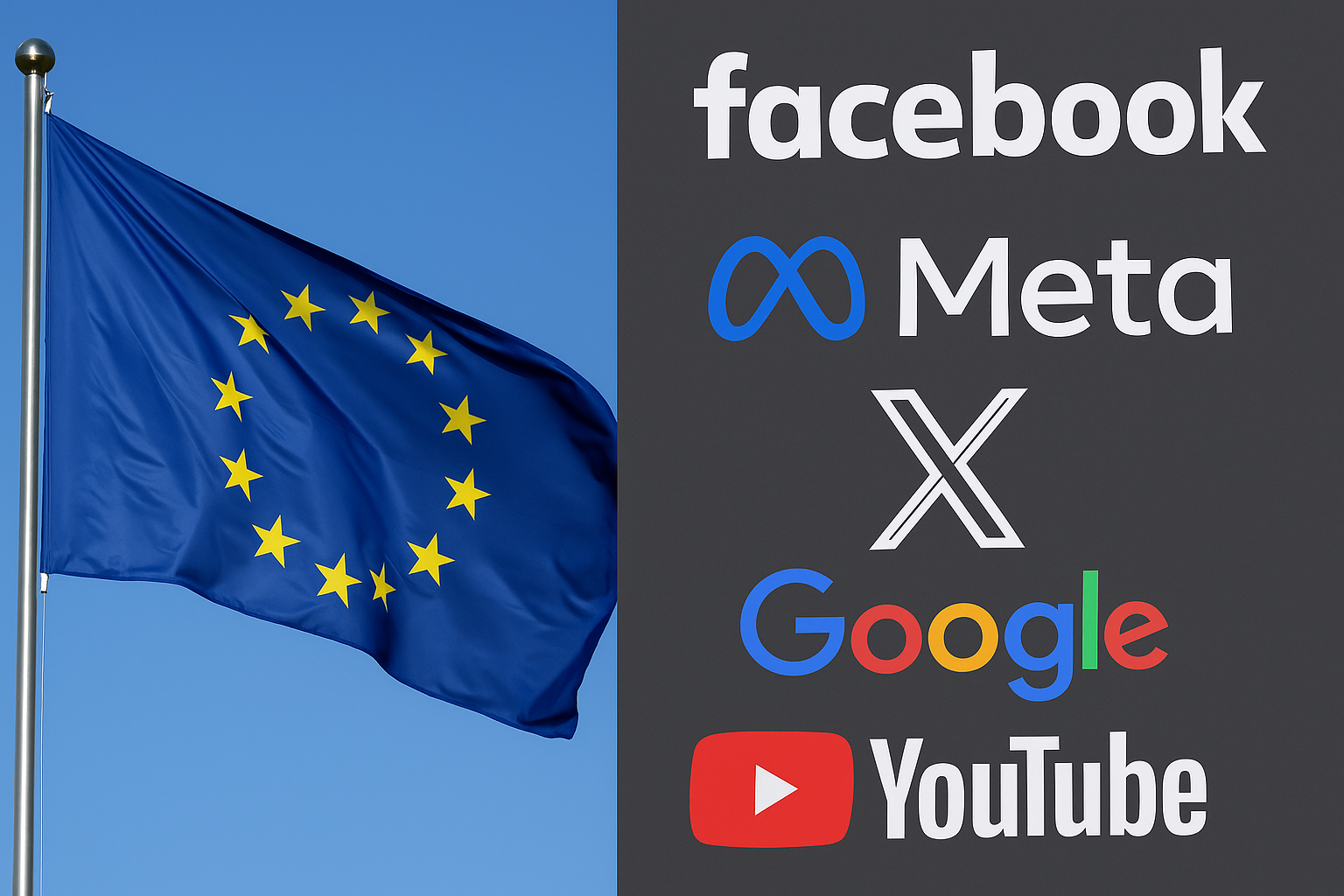 US Tech Giants Oppose EU Penalties Over Trump Content Rules