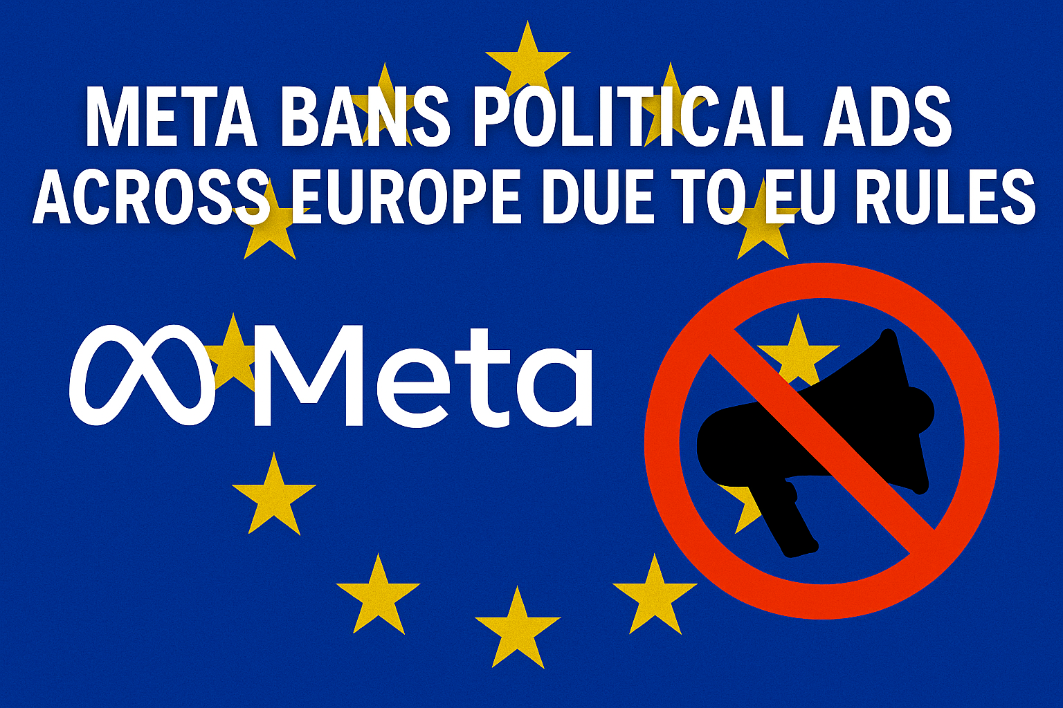 Meta Political Ad Restrictions Introduced Across Europe Before EU Elections