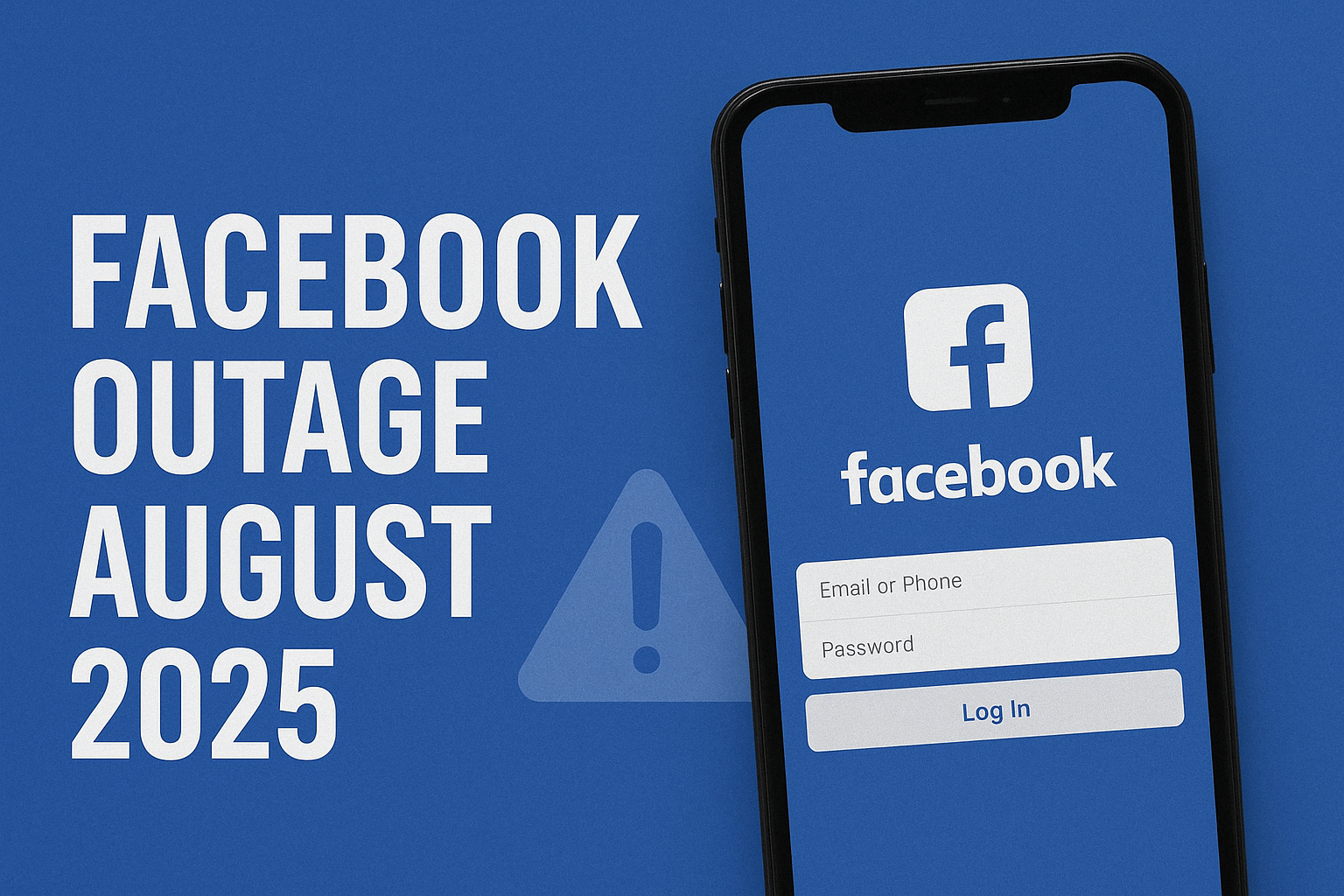 Facebook Outage August 2025: Thousands Report Login and Access Issues