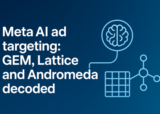 Meta AI ad targeting: GEM, Lattice and Andromeda decoded