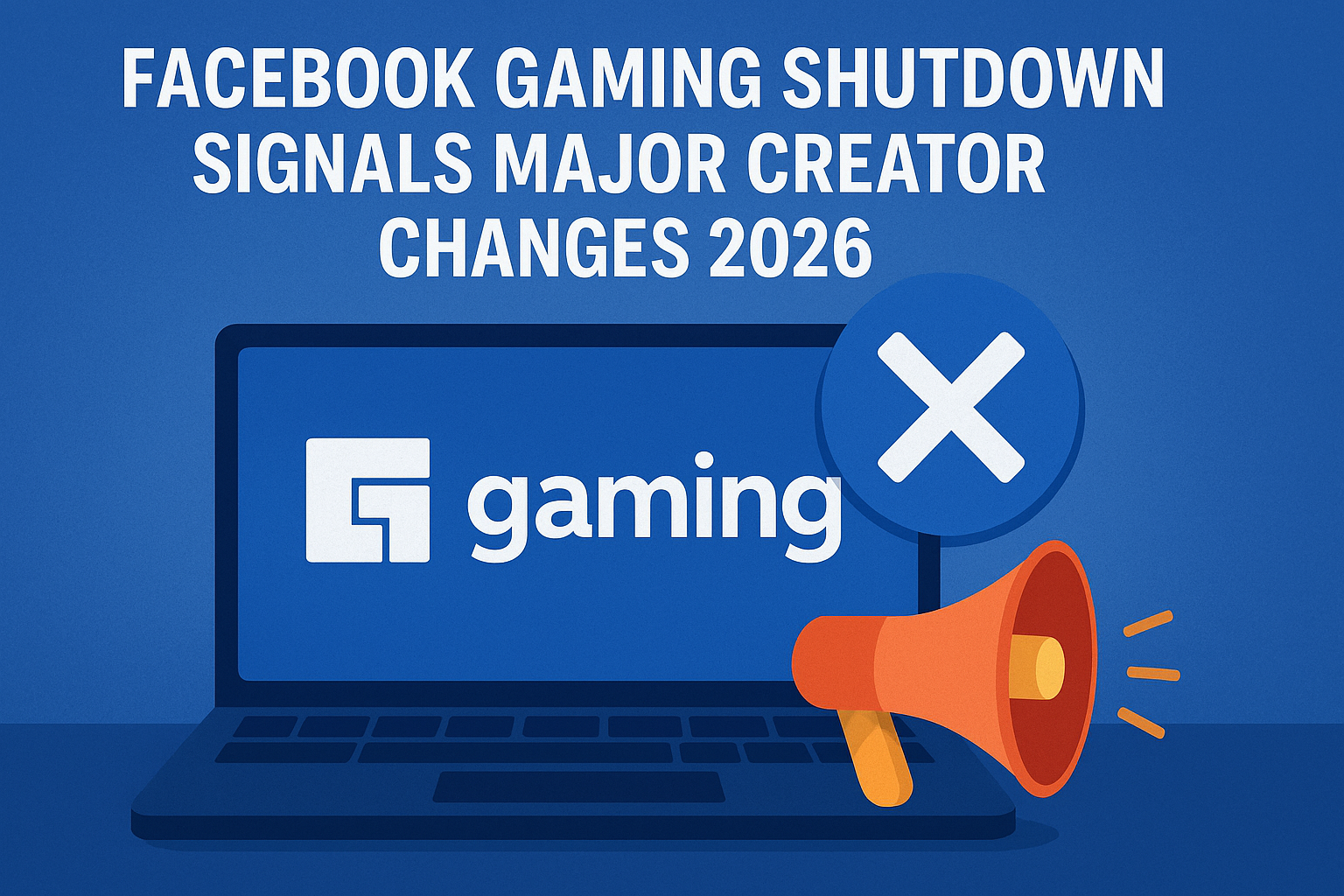 Facebook Gaming Shutdown Signals Major Creator Changes 2026