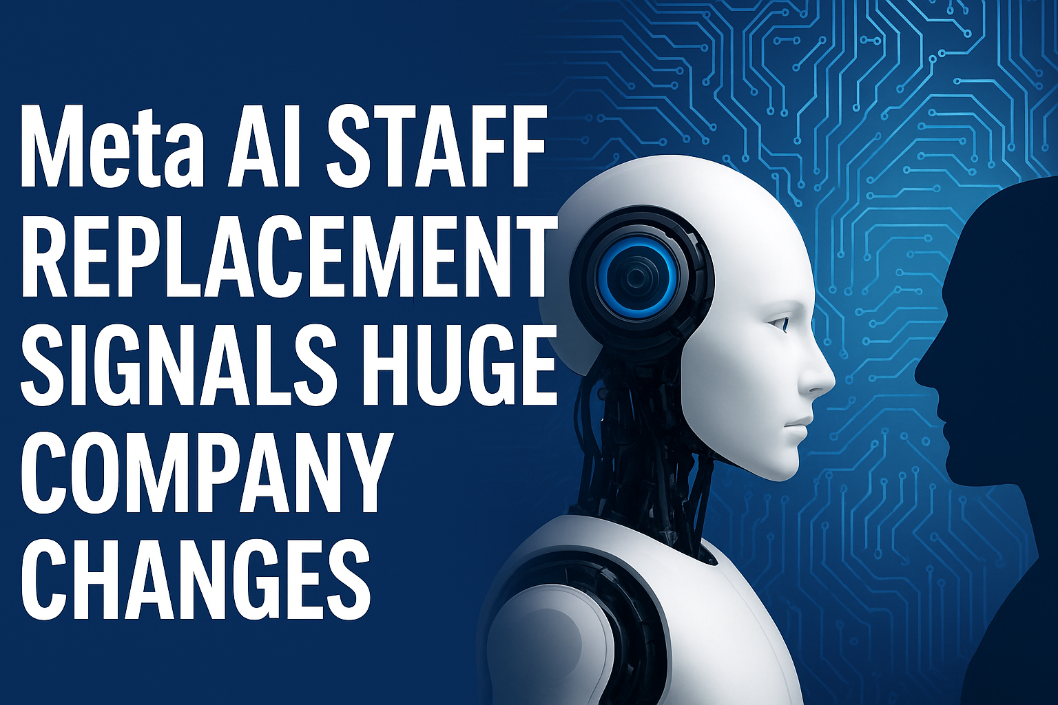 Meta AI Staff Replacement Signals Huge Company Changes