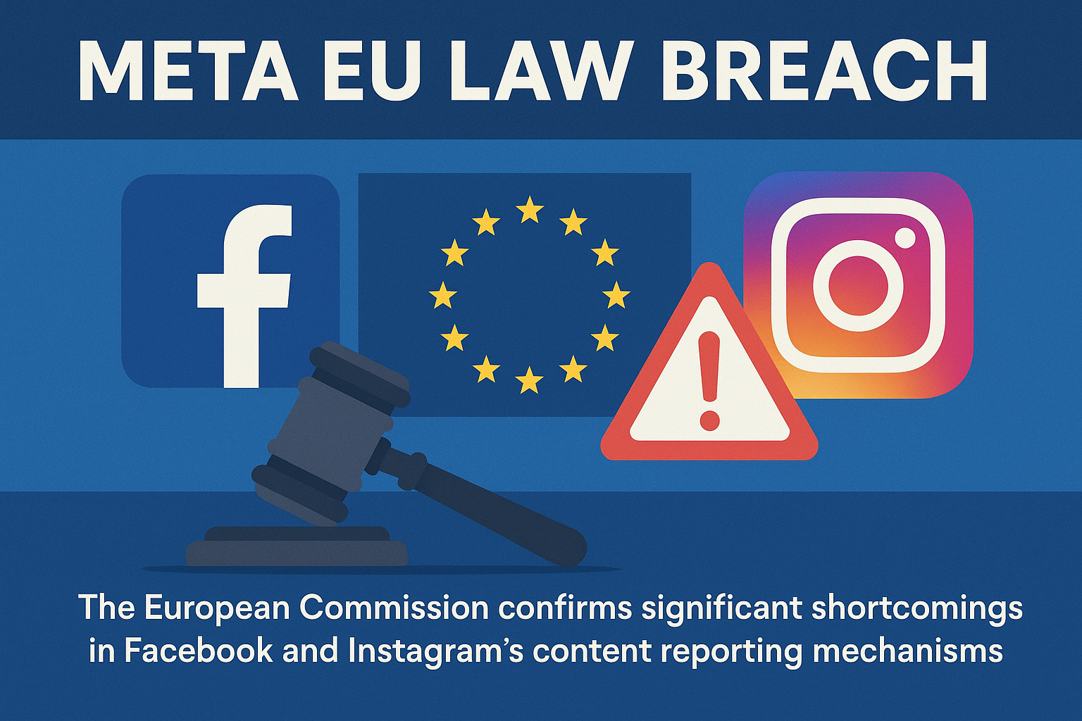 Meta EU Law Breach Exposes Facebook Instagram Flaws