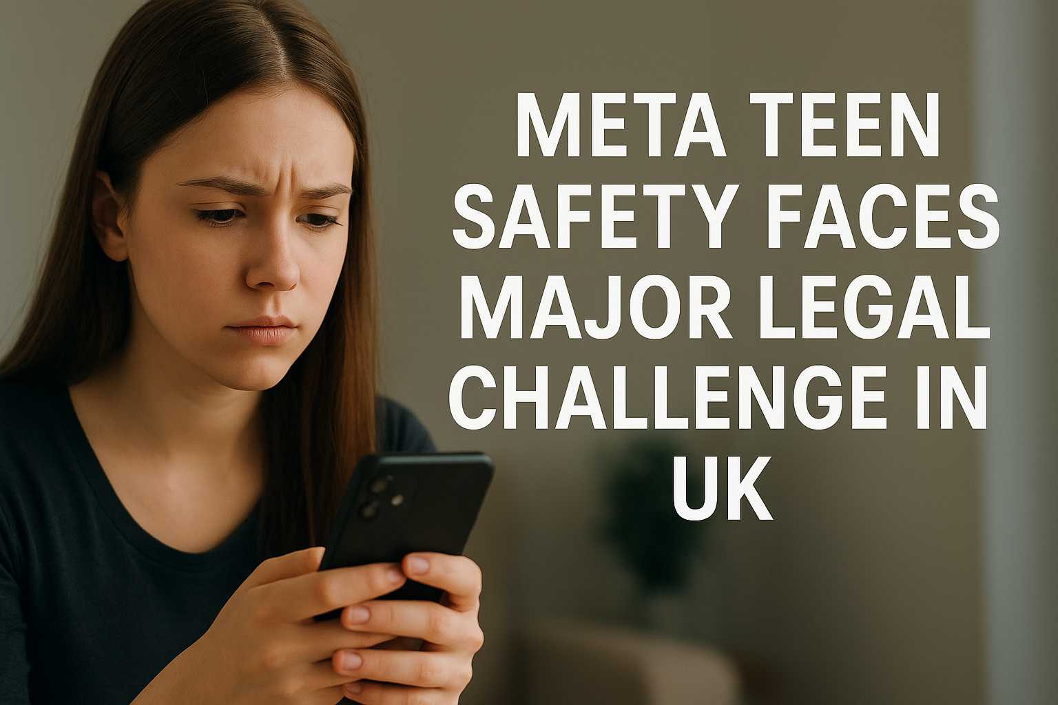 Meta Teen Safety Faces Major Legal Challenge in UK