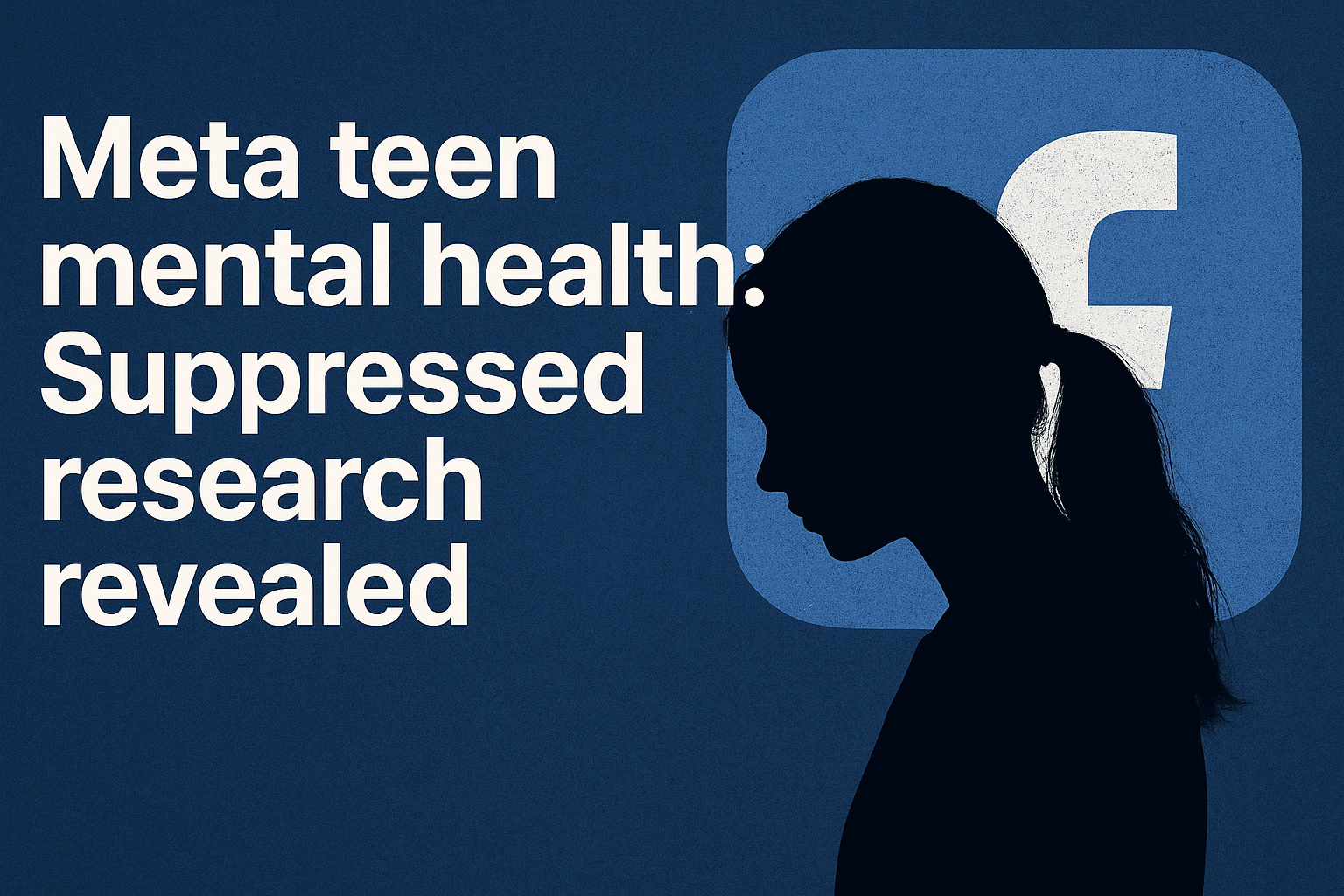 Meta Teen Mental Health: Allegations of Suppressed Research Exposed