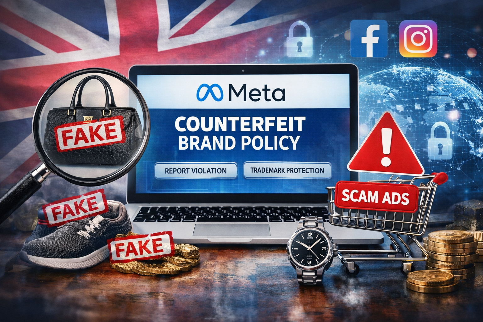 Meta Counterfeit Brand Policy: Expert Guide for UK Businesses