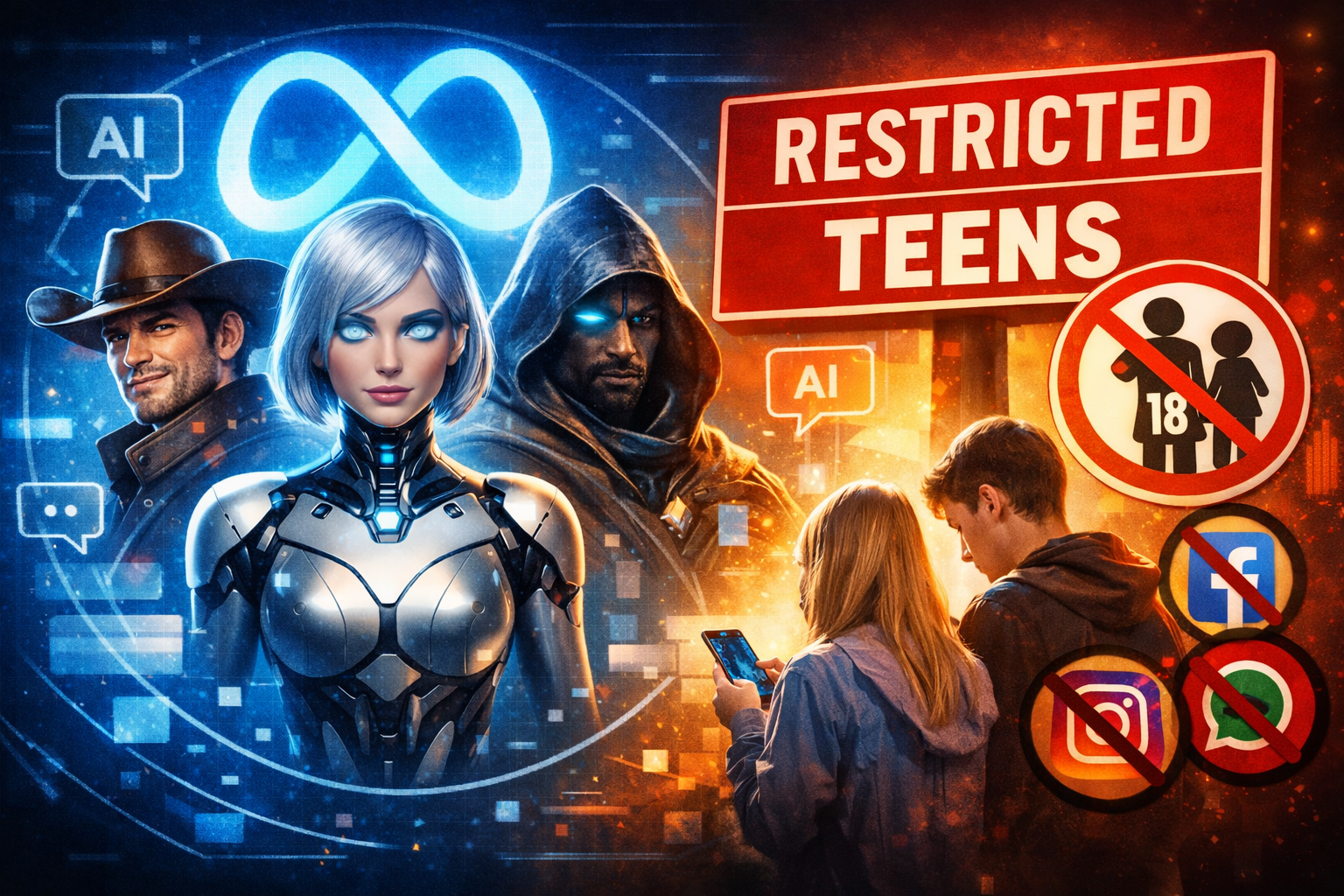 Meta AI Teen Ban Impacts Social Media Engagement Globally