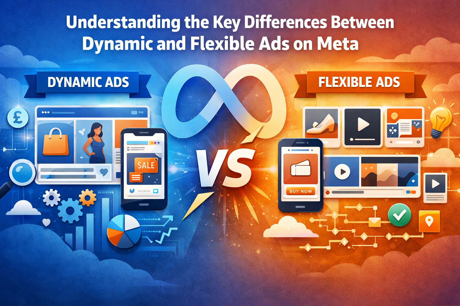 Understanding the Key Differences Between Dynamic and Flexible Ads on Meta