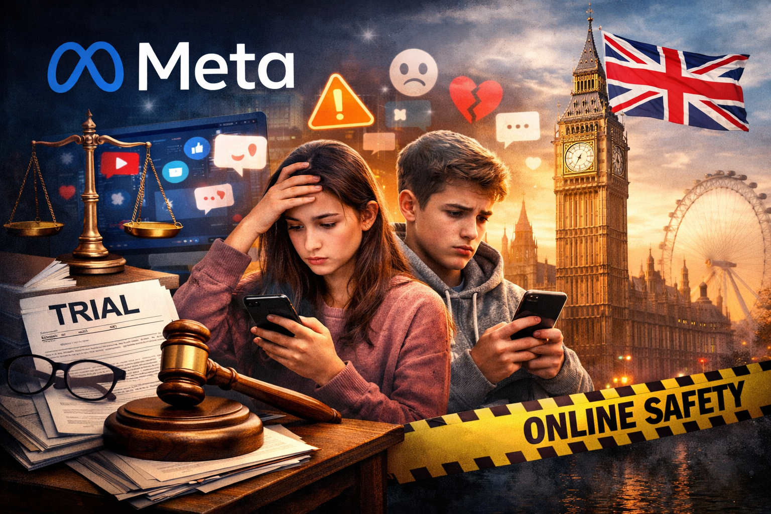 Meta Teen Safety Trial Explained for UK Businesses
