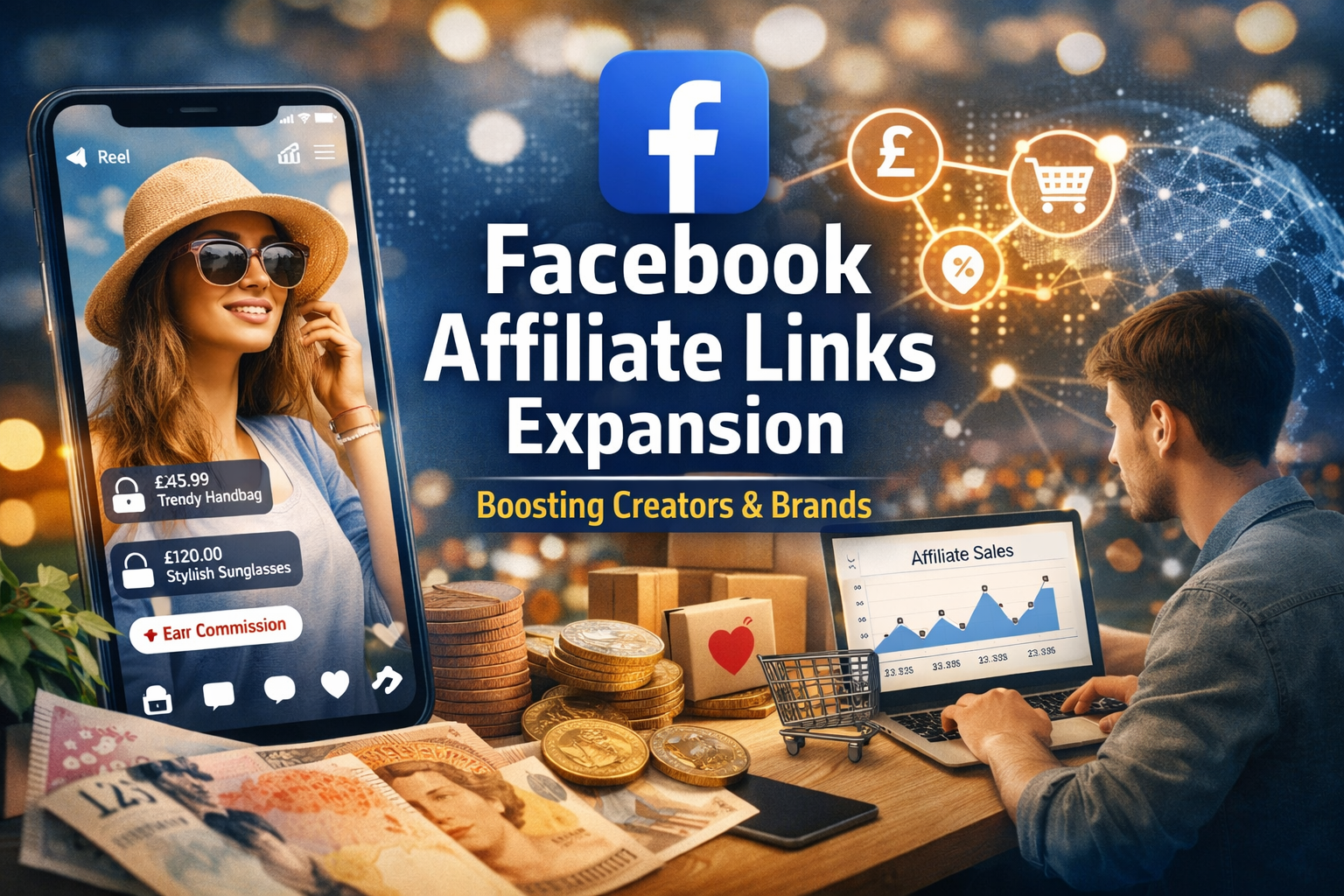 Facebook Affiliate Links Expansion Benefits Creators and Brands