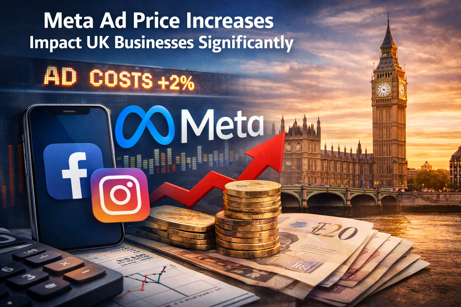 Meta Ad Price Increases Impact UK Businesses Significantly