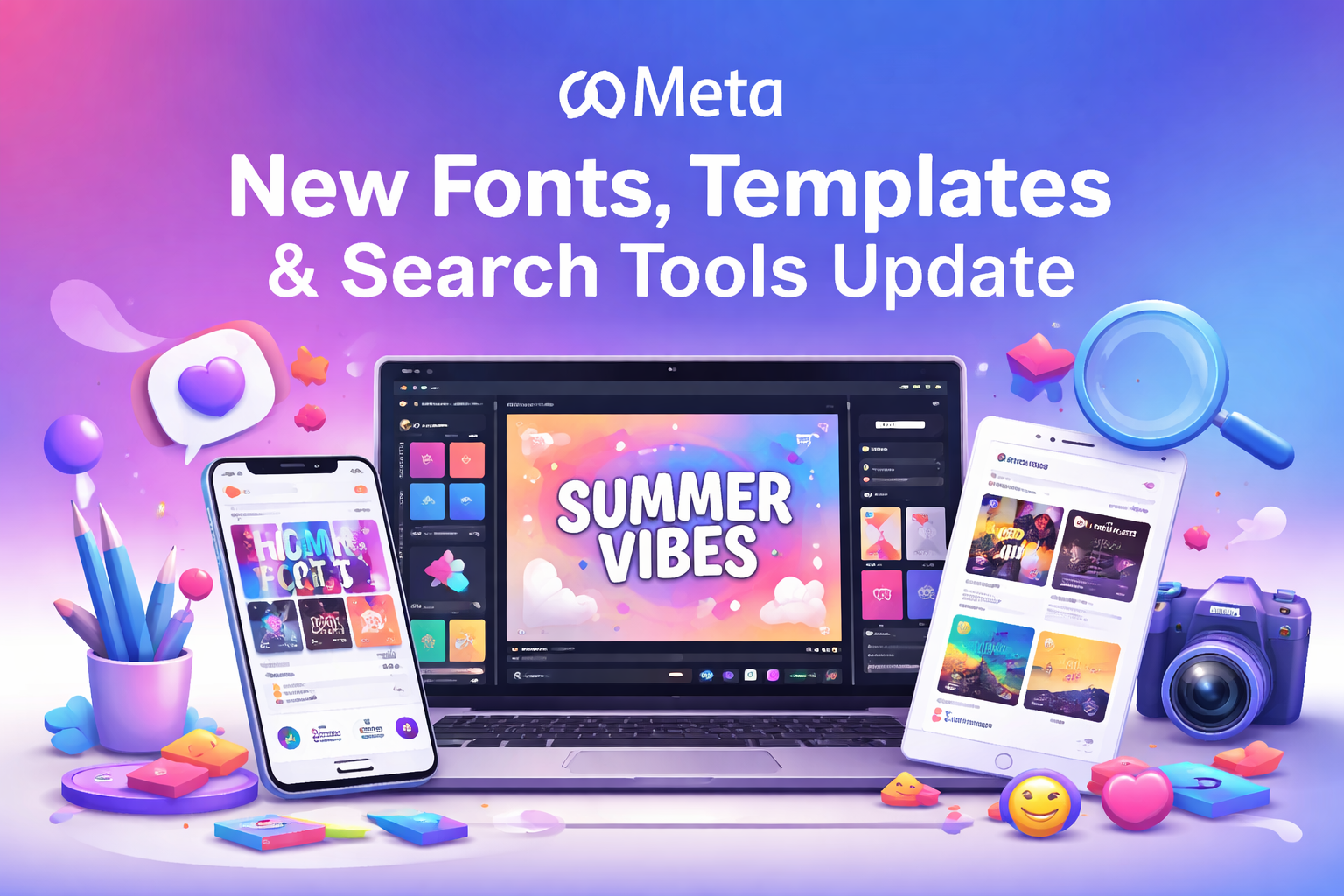 Meta Edits Update New Fonts Templates and Improved Search Tools Explained for Creators