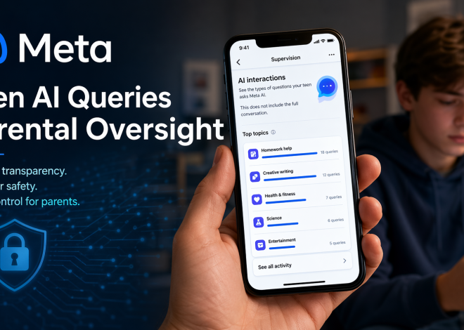 Meta Teen AI Queries Parental Oversight Update