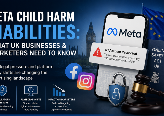 How Meta’s Strategy to Limit Liabilities in Child Harm Cases Impacts UK Advertisers