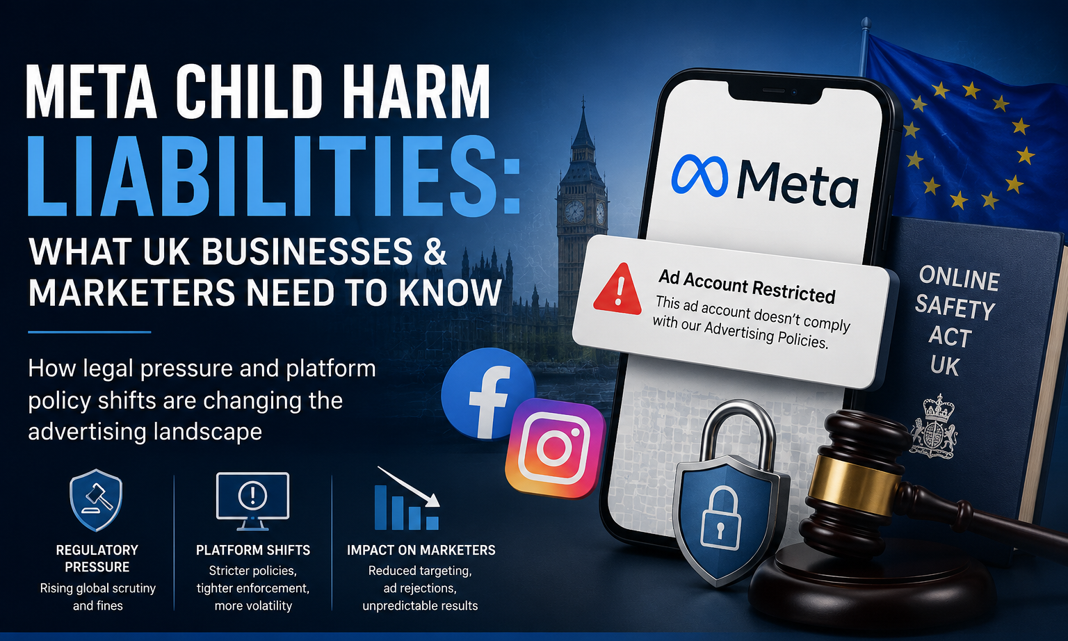 How Meta’s Strategy to Limit Liabilities in Child Harm Cases Impacts UK Advertisers