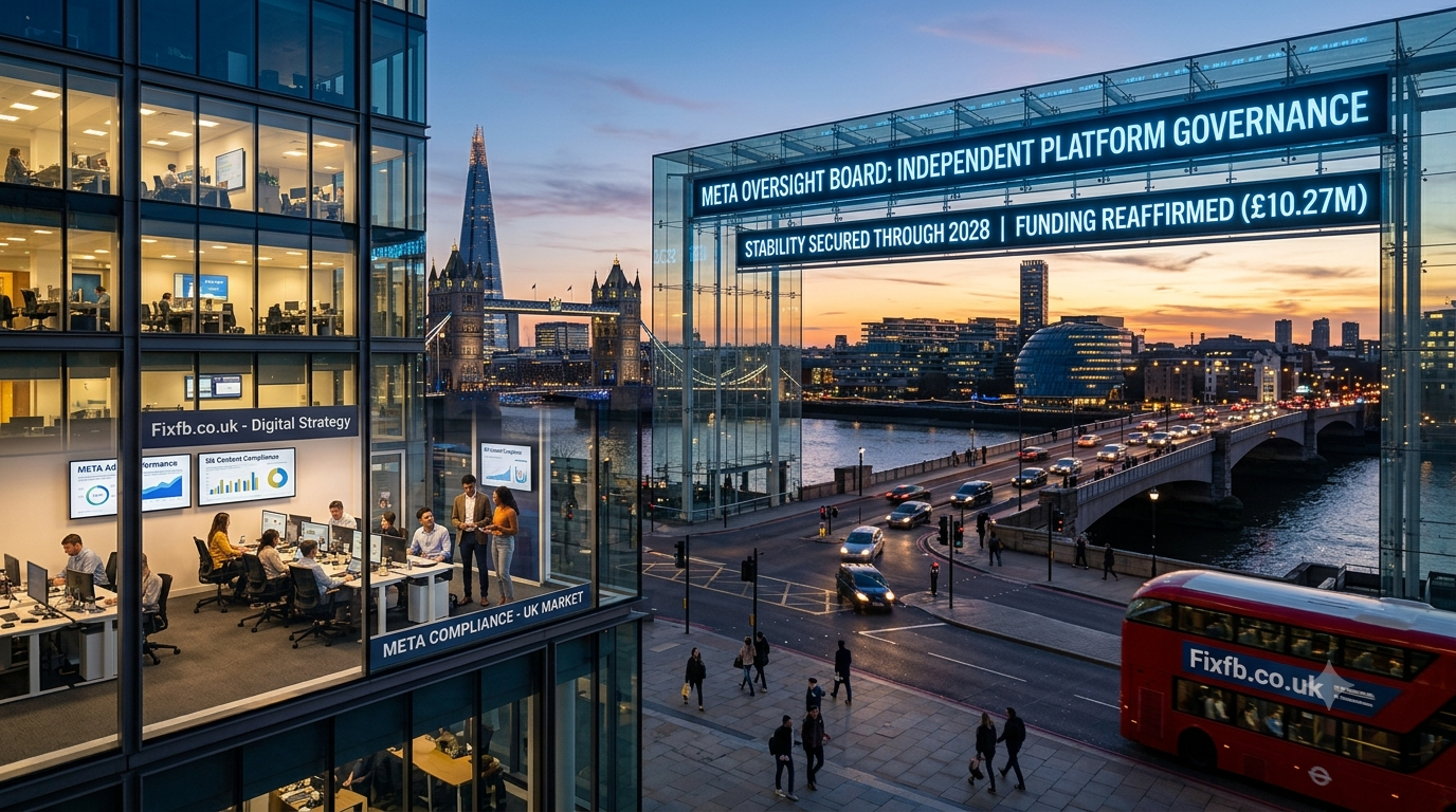 Meta Reaffirms Oversight Board Funding: What UK Businesses Need to Know