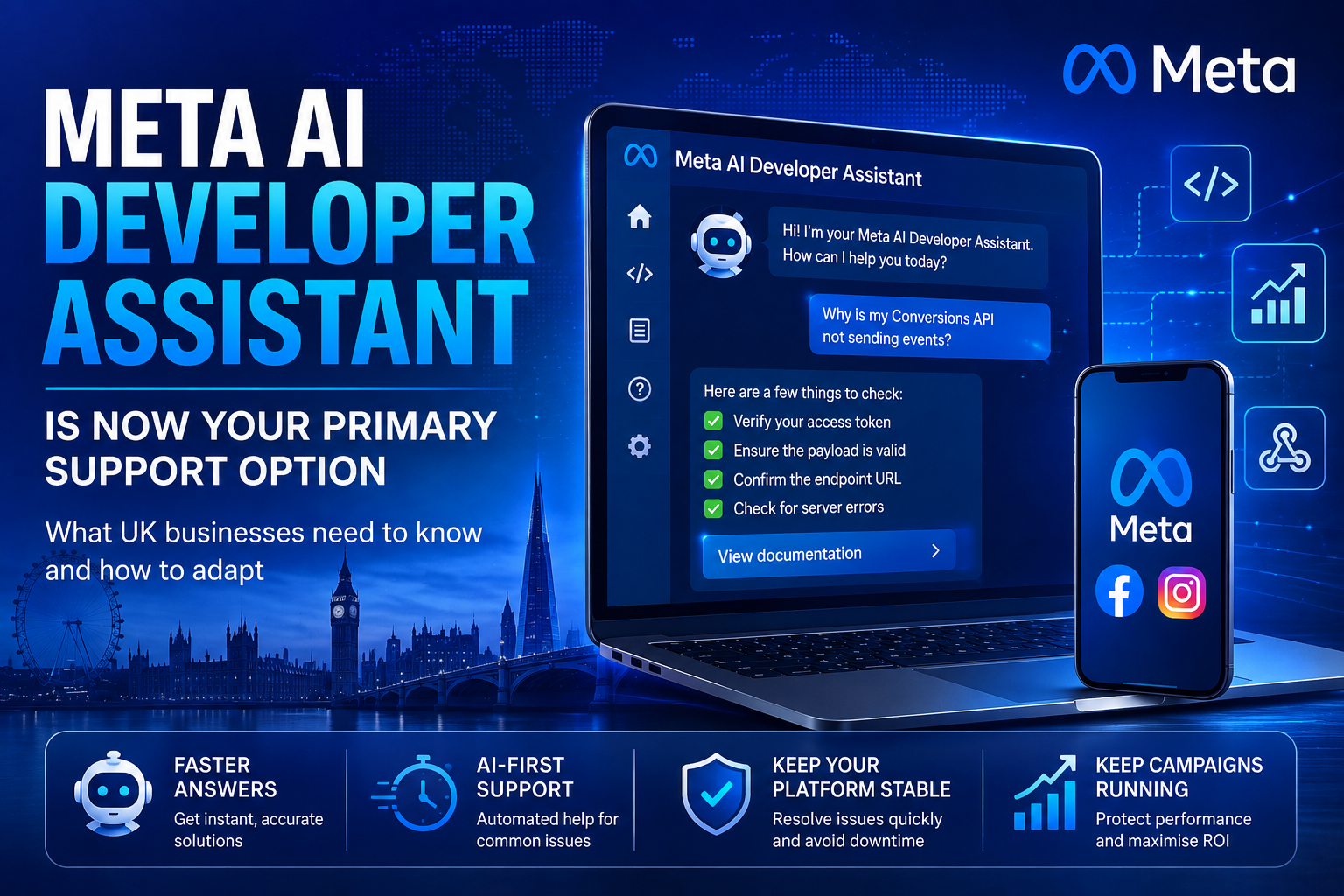 Meta AI Developer Assistant: UK Business Support Guide