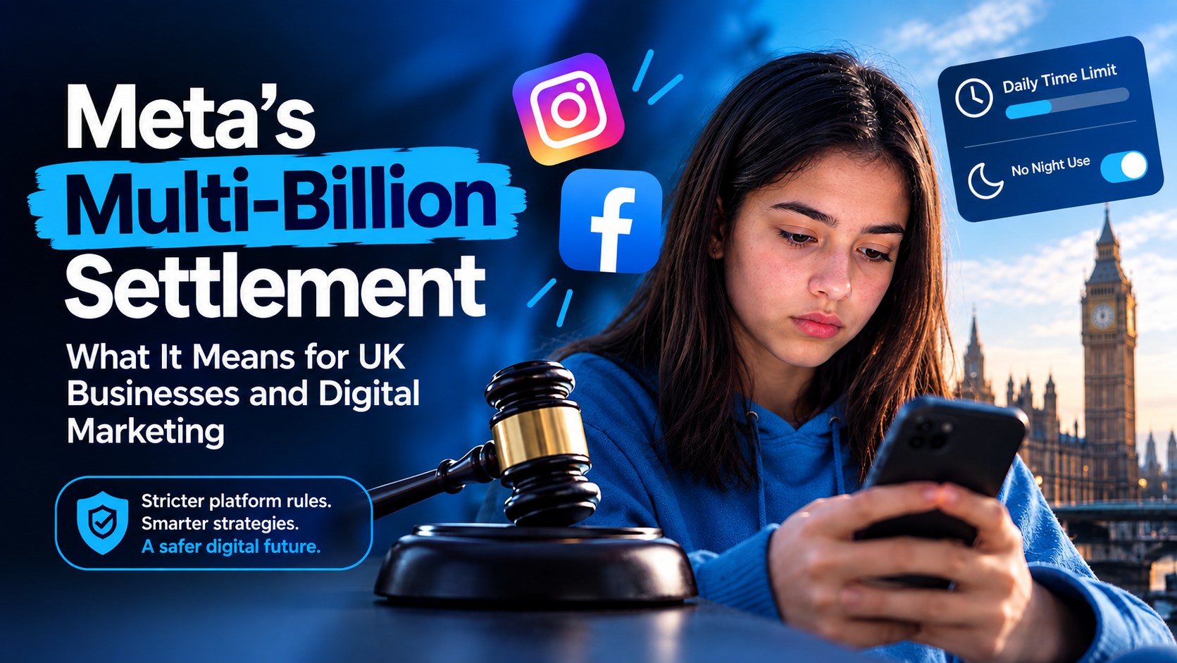 Kids’ Social Media Addiction: Meta Lawsuit’s UK Impact